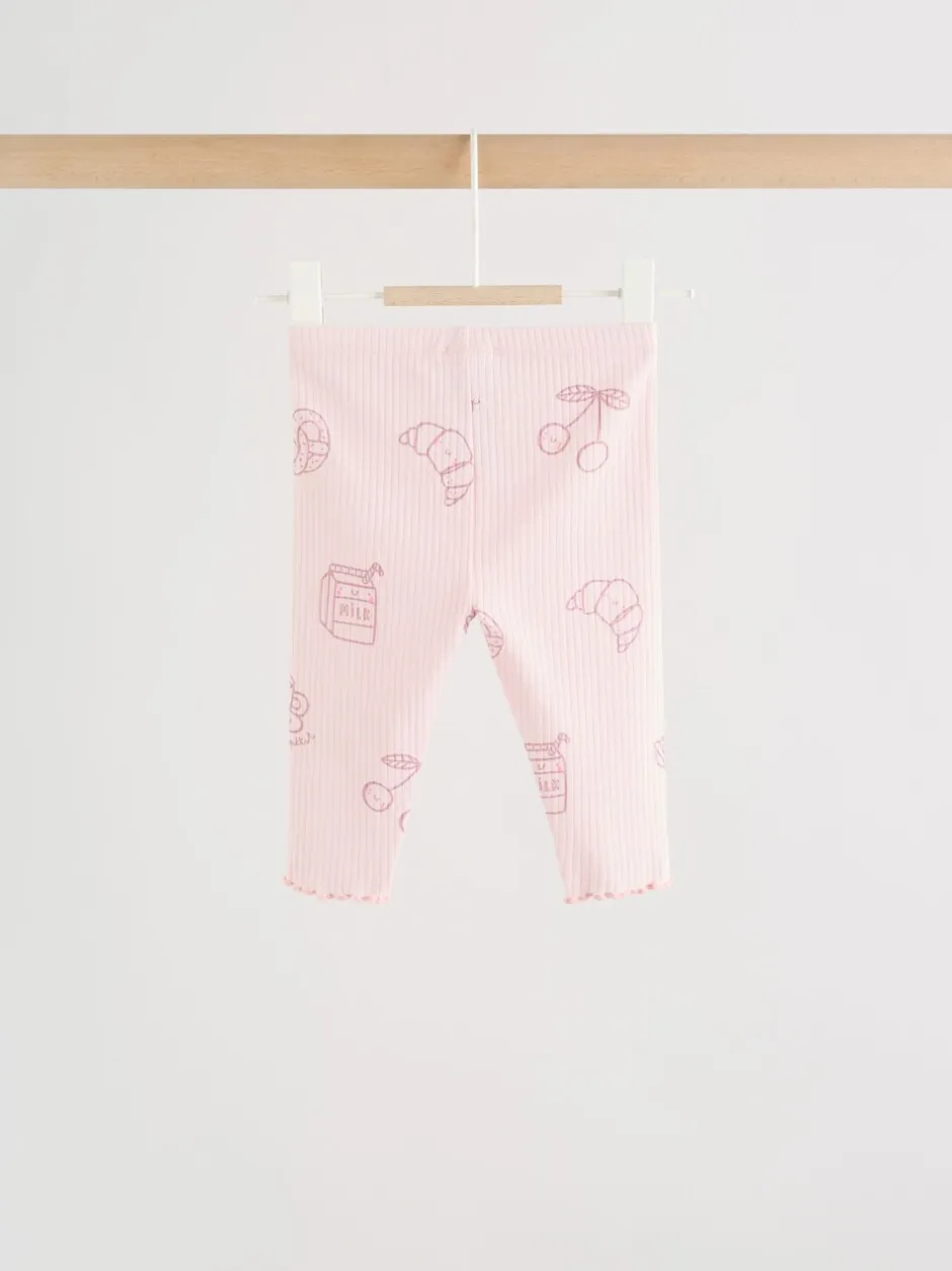 Truien En Breisels|Sweaters En Hoody´S|Next - Baby Sweatshirt and Leggings 2 Piece Set (0mths-2yrs) Roze