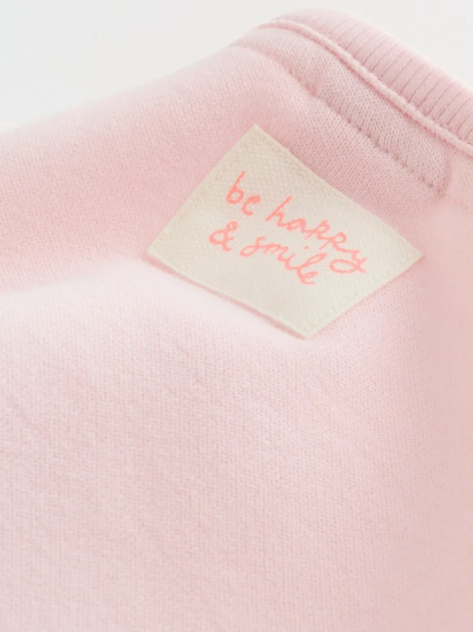Truien En Breisels|Sweaters En Hoody´S|Next - Baby Sweatshirt and Leggings 2 Piece Set (0mths-2yrs) Roze