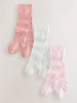 Sokken En Panty's*Next Roze - Babymaillot met strik (0mnd-2jr)