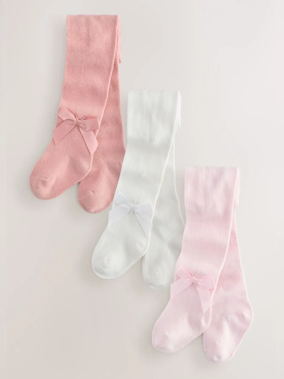 Sokken En Panty's*Next Roze - Babymaillot met strik (0mnd-2jr)