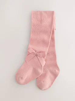 Sokken En Panty's*Next Roze - Babymaillot met strik (0mnd-2jr)