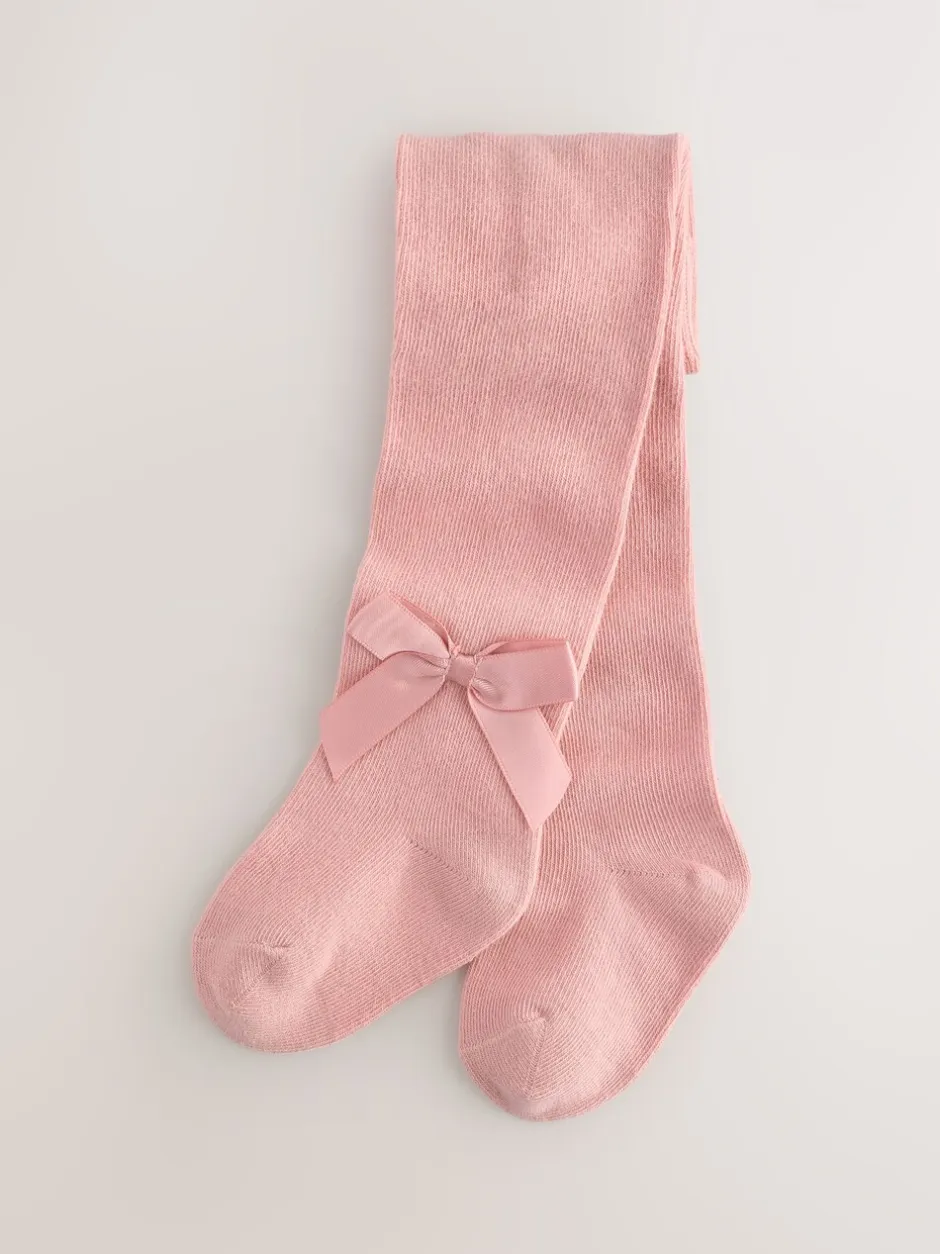 Sokken En Panty's*Next Roze - Babymaillot met strik (0mnd-2jr)