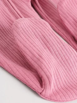 Babypakjes En Babypyjama's*Next Roze - Babypyjama's met tweewegrits (0-2jr)