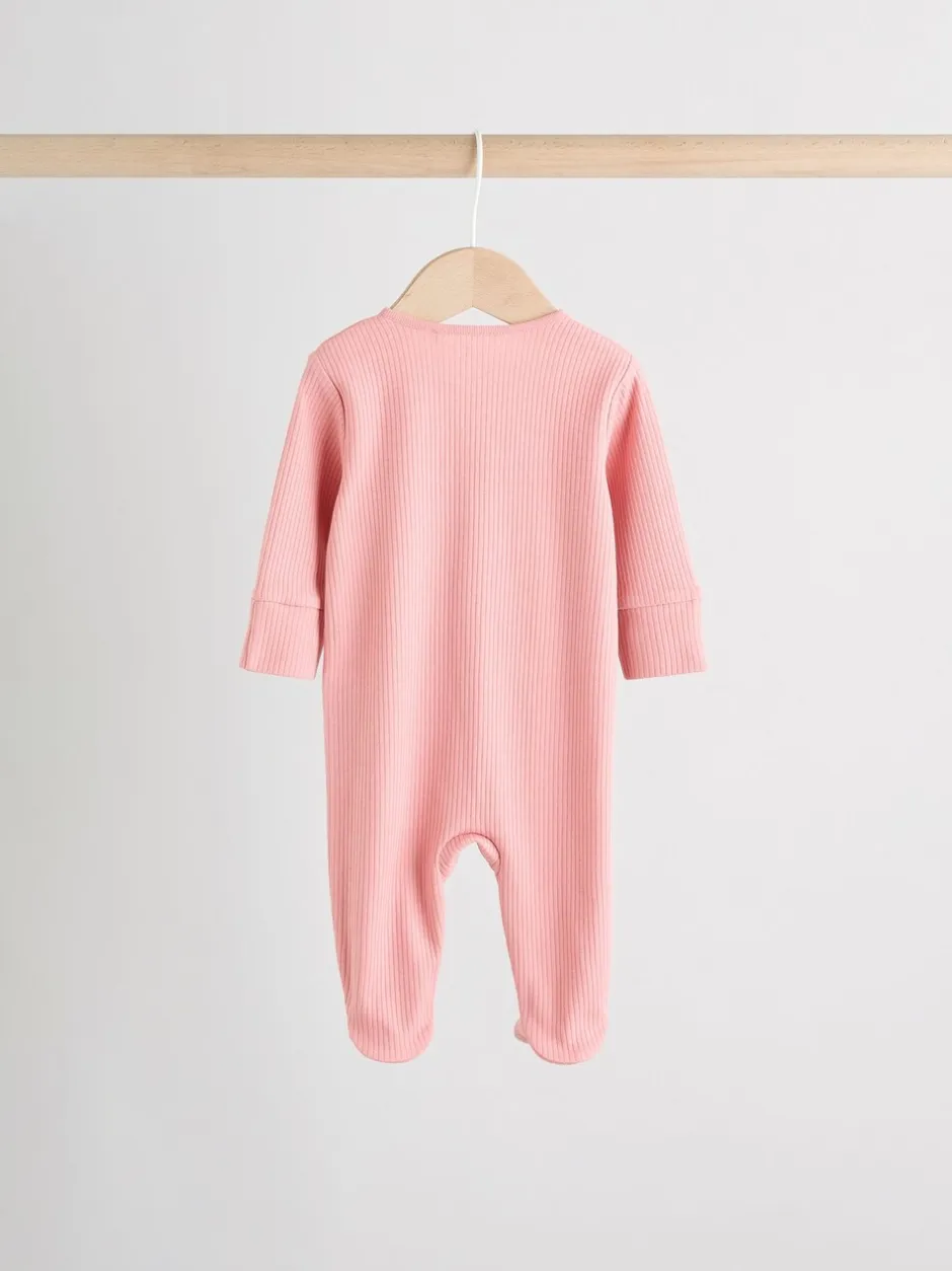 Babypakjes En Babypyjama's*Next Roze - Babypyjama's met tweewegrits (0-2jr)