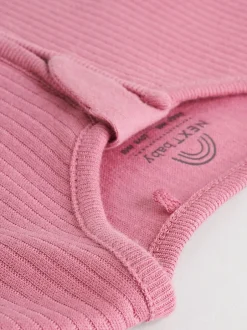 Babypakjes En Babypyjama's*Next Roze - Babypyjama's met tweewegrits (0-2jr)