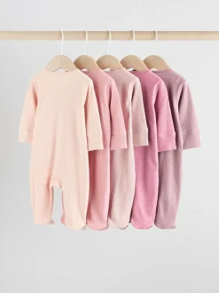 Babypakjes En Babypyjama's|Next Roze - Babypyjama's met tweewegrits (0-2jr)