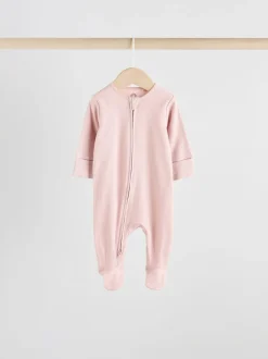 Babypakjes En Babypyjama's|Next Roze - Babypyjama's met tweewegrits (0-2jr)