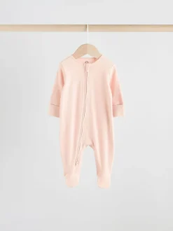 Babypakjes En Babypyjama's|Next Roze - Babypyjama's met tweewegrits (0-2jr)
