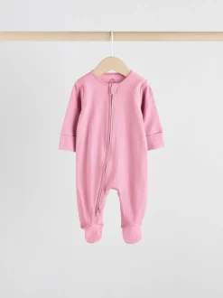 Babypakjes En Babypyjama's|Next Roze - Babypyjama's met tweewegrits (0-2jr)