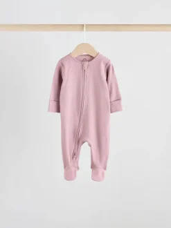 Babypakjes En Babypyjama's|Next Roze - Babypyjama's met tweewegrits (0-2jr)