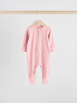 Babypakjes En Babypyjama's|Next Roze - Babypyjama's met tweewegrits (0-2jr)