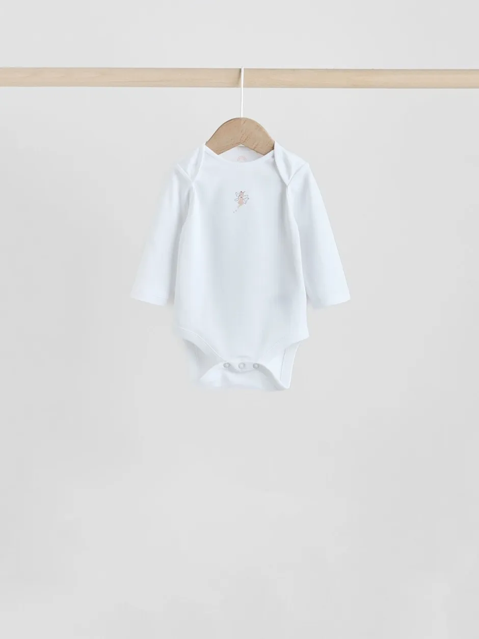 Rompertjes En Hemdjes*Next Roze - Babyrompertjes met lange mouwen