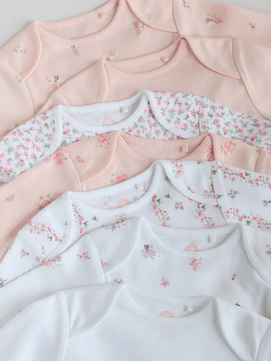 Rompertjes En Hemdjes*Next Roze - Babyrompertjes met lange mouwen