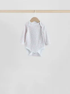 Rompertjes En Hemdjes*Next Roze - Babyrompertjes met lange mouwen