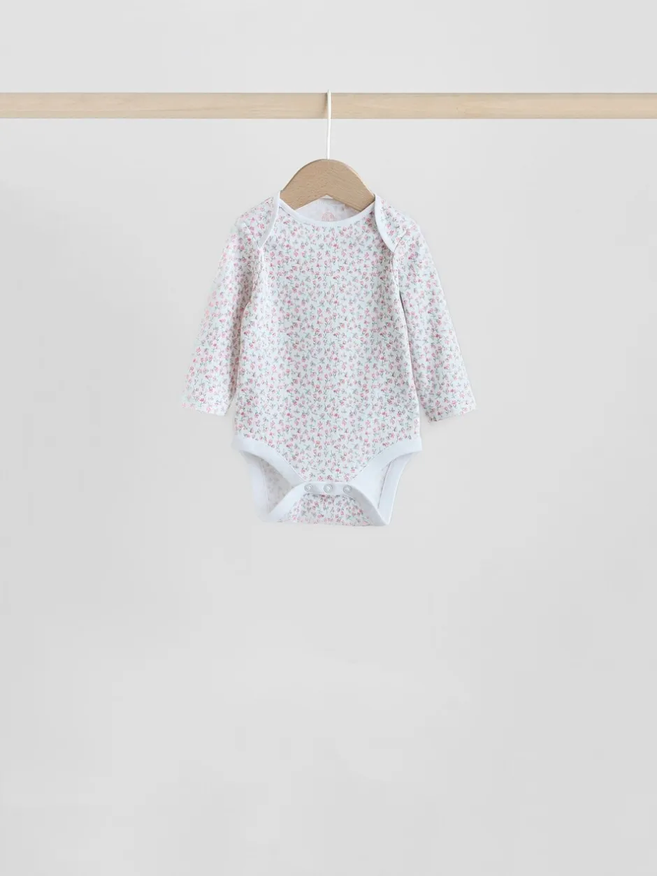 Rompertjes En Hemdjes*Next Roze - Babyrompertjes met lange mouwen