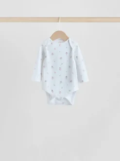 Rompertjes En Hemdjes*Next Roze - Babyrompertjes met lange mouwen