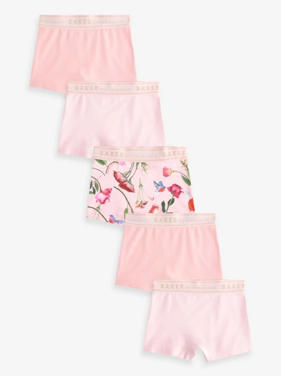 Alle Ondergoed*Baker by Ted Baker - boxershorts 5 stuks Roze