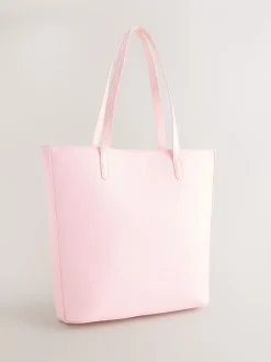 Tassen|Baker by Ted Baker - Embossed PU Tote Bag Roze