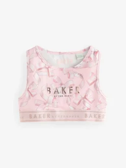 Alle Ondergoed|Baker by Ted Baker - set van 3 crop tops Roze