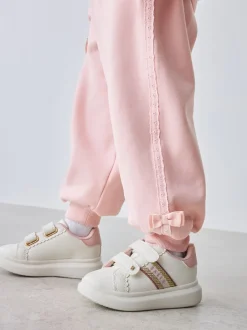 Sweaters En Hoody´S|Baker by Ted Baker - Blue 2 Piece Side Bow Detail Sweat & Joggers Set Roze