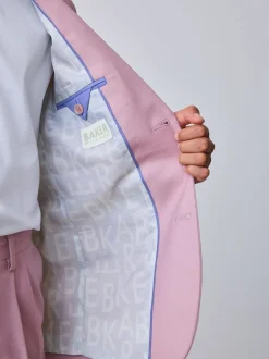 Kostuums En Herenvesten|Baker by Ted Baker Roze - kostuumjasje