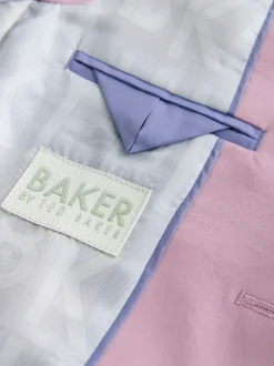 Kostuums En Herenvesten|Baker by Ted Baker Roze - kostuumjasje