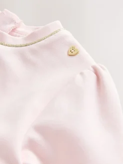 Gelegenheidskleding|Jurken*Baker by Ted Baker - Ponte-jurk met gegolfde rand Roze