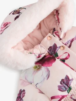 Jassen, Jacks En Kinderwagenpakjes|Jassen En Jacks*Baker by Ted Baker - - Regenbestendige gewatteerde jas met bubbelzoom Roze