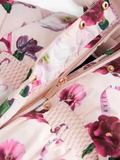 Jassen, Jacks En Kinderwagenpakjes|Jassen En Jacks*Baker by Ted Baker - - Regenbestendige gewatteerde jas met bubbelzoom Roze