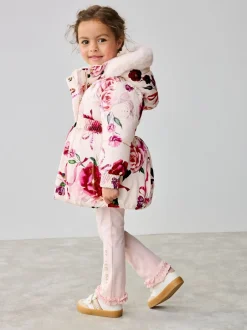 Jassen, Jacks En Kinderwagenpakjes|Jassen En Jacks*Baker by Ted Baker - - Regenbestendige gewatteerde jas met bubbelzoom Roze