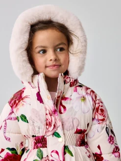 Jassen, Jacks En Kinderwagenpakjes|Jassen En Jacks*Baker by Ted Baker - - Regenbestendige gewatteerde jas met bubbelzoom Roze