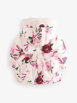 Jassen, Jacks En Kinderwagenpakjes|Jassen En Jacks*Baker by Ted Baker - - Regenbestendige gewatteerde jas met bubbelzoom Roze