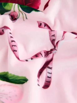 Kamerjassen*Baker by Ted Baker - All Over Floral Print Robe Roze