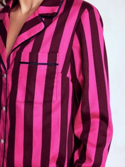 Pyjama's*Boden - Cotton Pyjama Shirt Roze