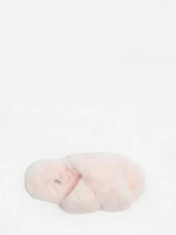 Pantoffels|Boux Avenue - Cross Band Slippers Roze