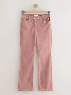 Broeken|Next - Corduroy boot cut broek Roze