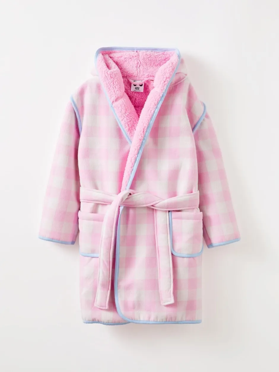 Kamerjassen|Cotton On - Hooded Dressing Gown Roze