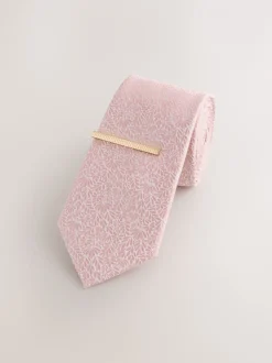 Stropdassen En Pochets|Next - Das met patroon Roze