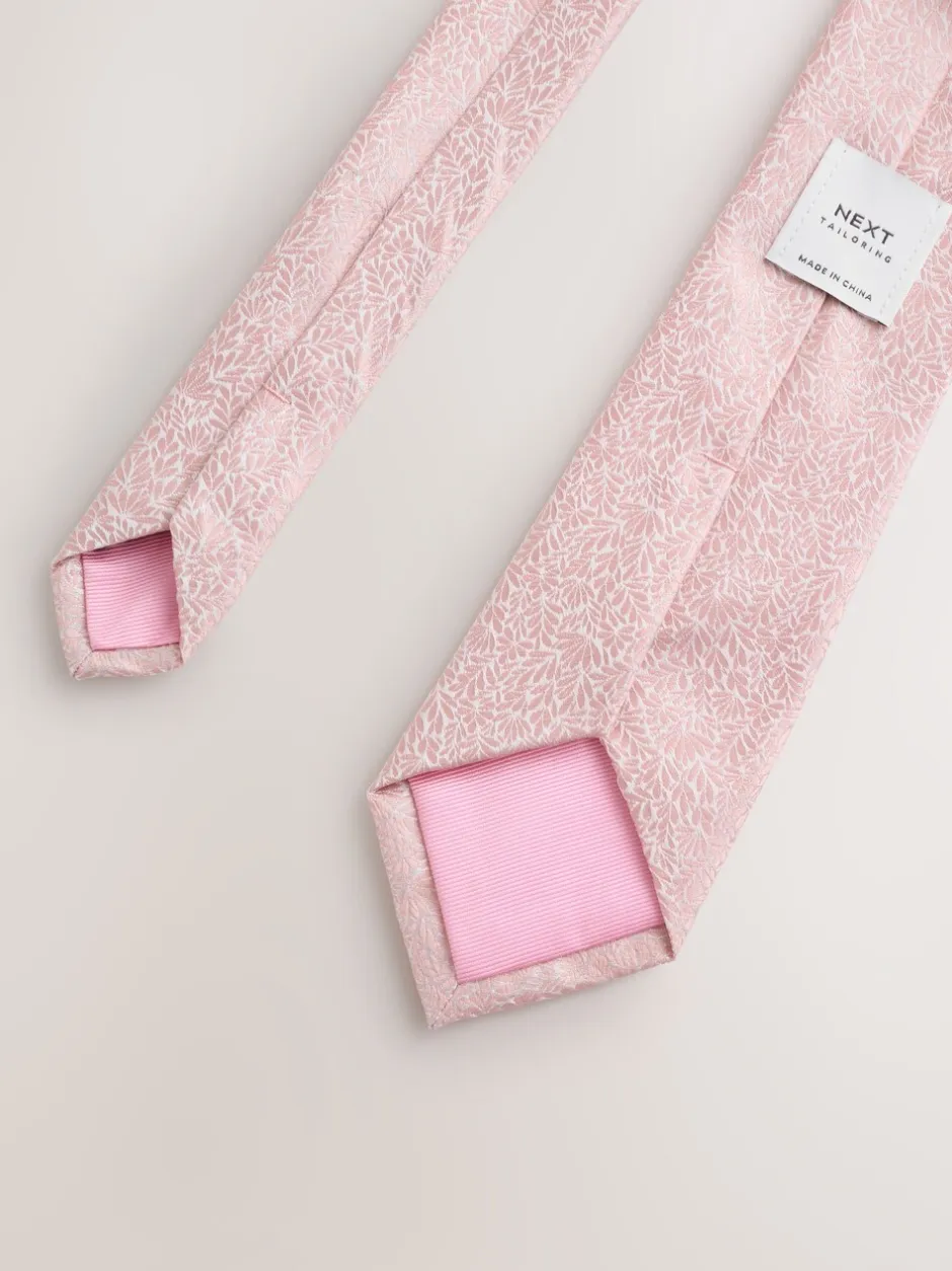 Stropdassen En Pochets|Next - Das met patroon Roze