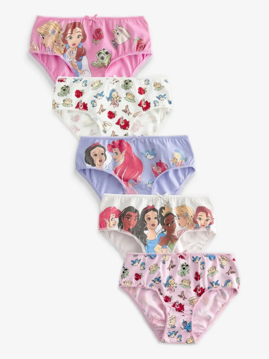 Alle Ondergoed*Next Roze - Disney Princesses 5 -pack Onderbroeken (1,5-10jaar)