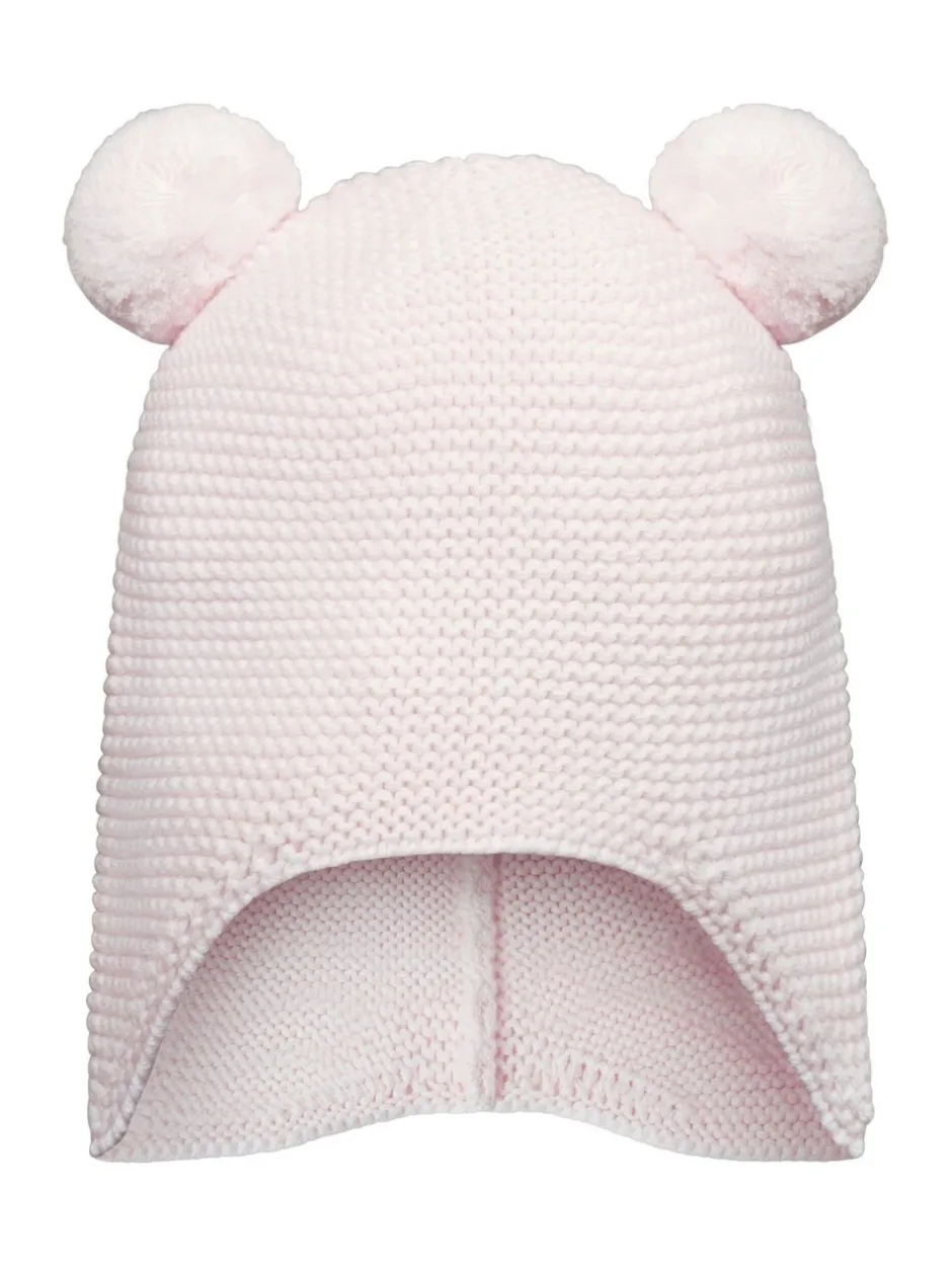 Mutsjes En Antikrabwantjes|Mutsen, Handschoenen En Sjaals*Emile Et Rose - Kenton Knitted Hat With Ear Flaps & Pom-Pom Roze