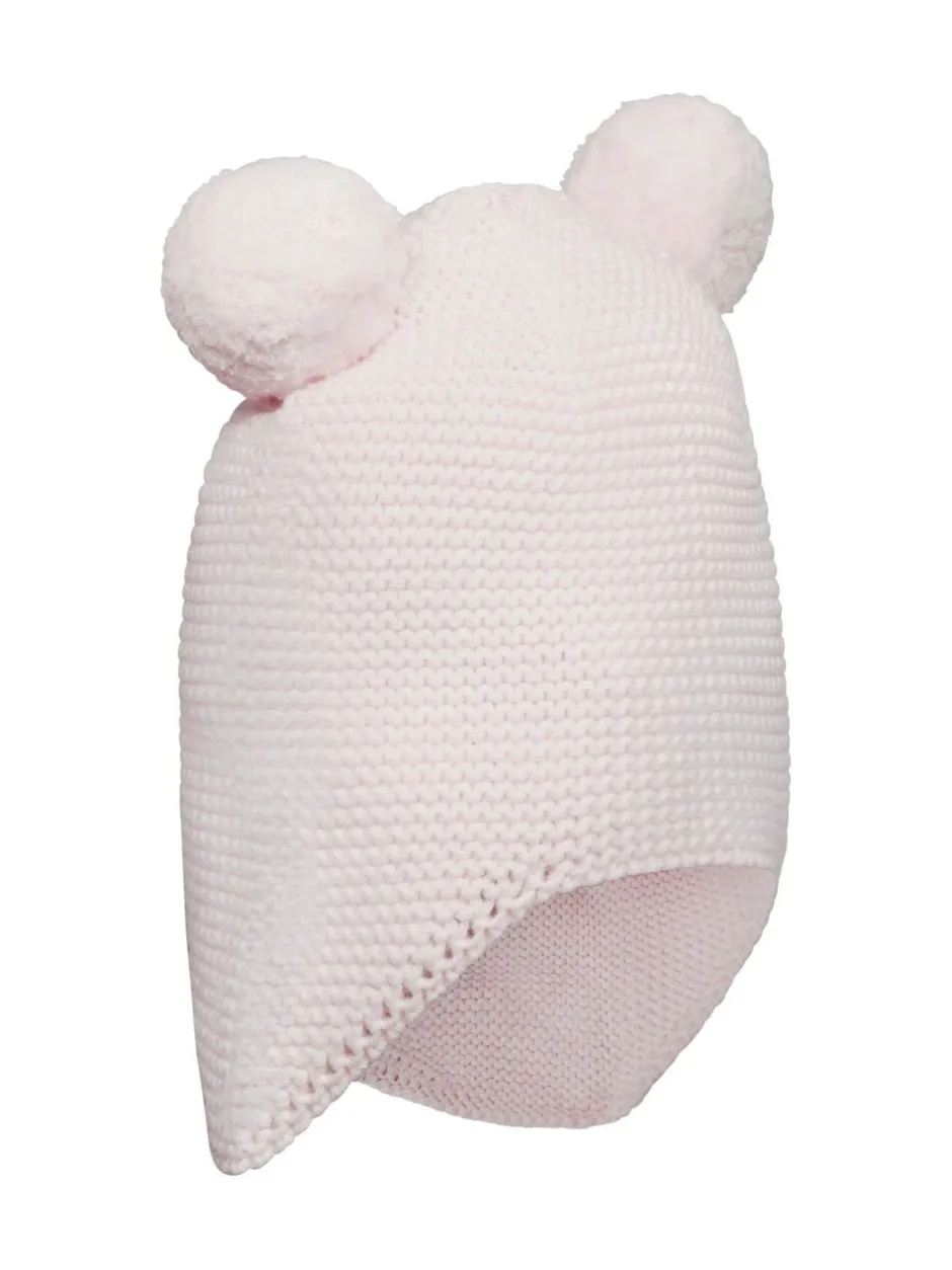Mutsjes En Antikrabwantjes|Mutsen, Handschoenen En Sjaals*Emile Et Rose - Kenton Knitted Hat With Ear Flaps & Pom-Pom Roze