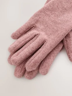 Mutsen, Handschoenen En Sjaals*Next Roze - Fleece handschoenen