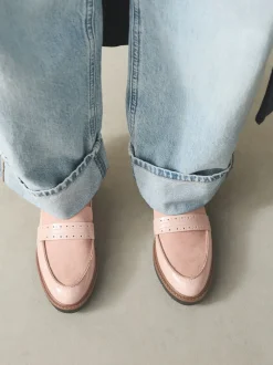 Lage Schoenen*Next - Forever Comfort® Brogue Instappers Roze
