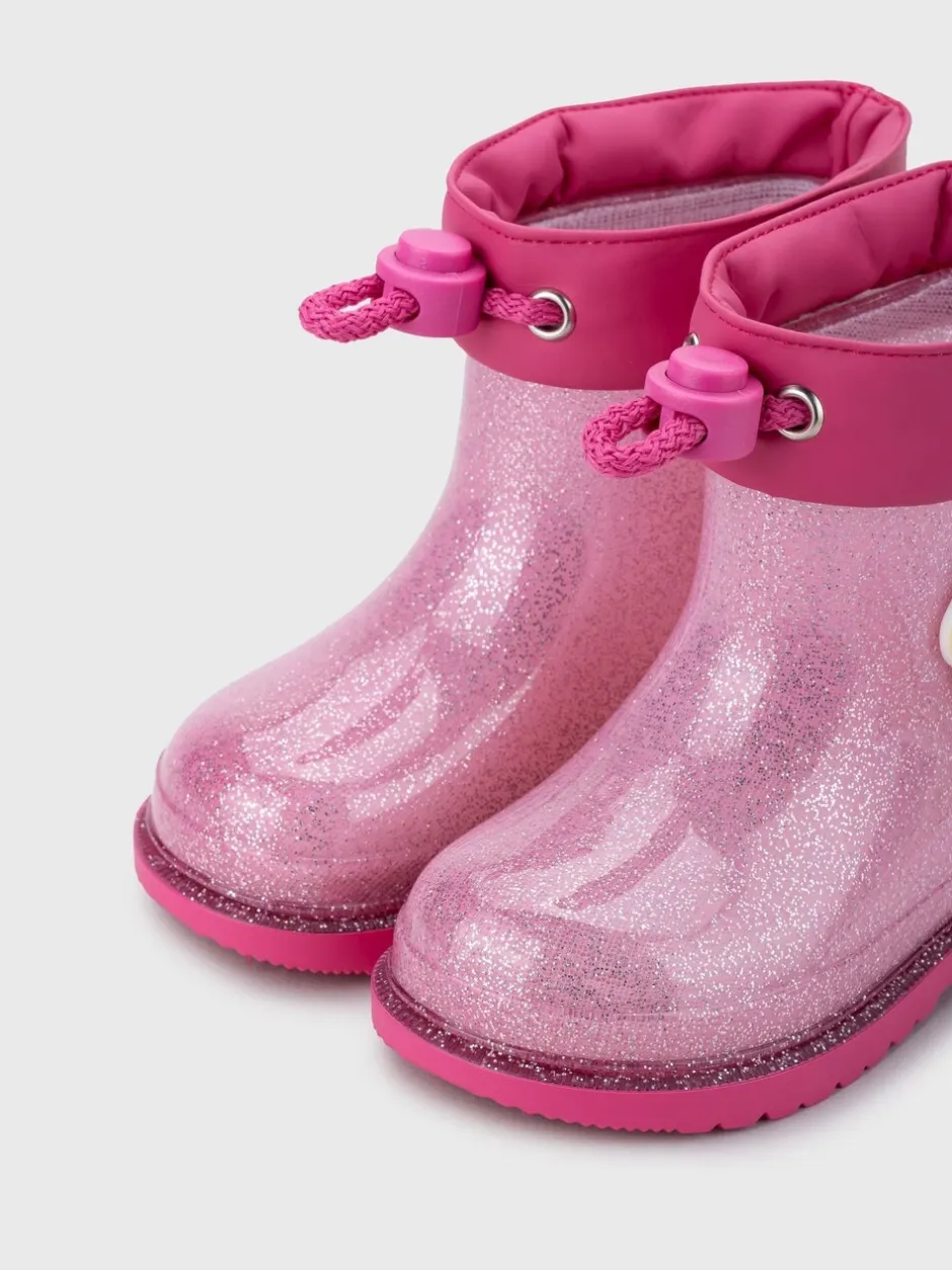 Laarzen*Igor - Glitter Unicorn Ankle Wellies Roze
