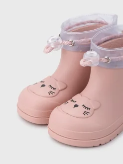 Laarzen|Igor - Mendi Cat Ankle Wellies Roze