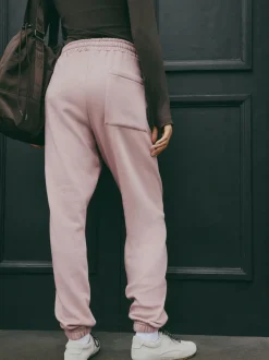 Leggings En Joggingbroeken|self. Roze - Joggingbroek met banden