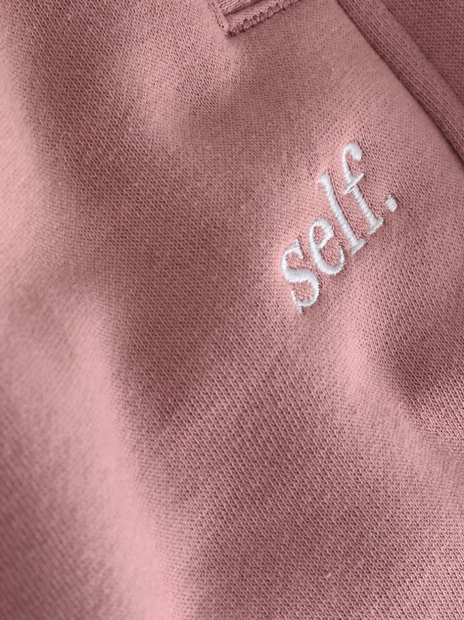 Leggings En Joggingbroeken|self. Roze - Joggingbroek met banden