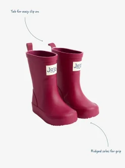 Laarzen*Jojo Maman Bébé - Plain Wellies Roze