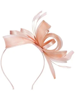 Haaraccessoires*Jon Richard - medium Fascinator hoofdband Roze